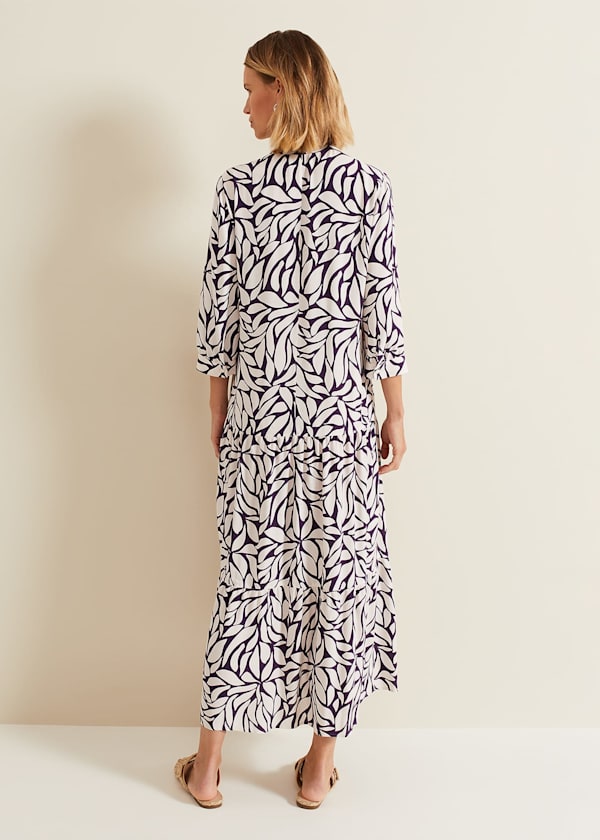 Penele Geo Midi Dress