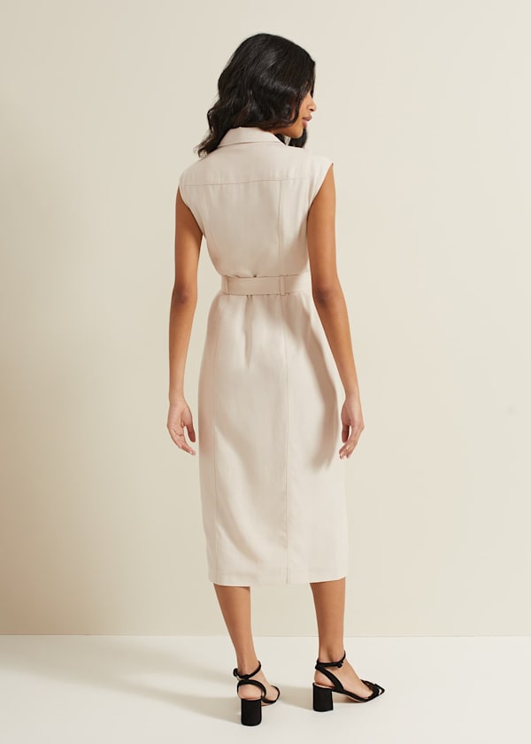 Kristal Utility Midi Dress