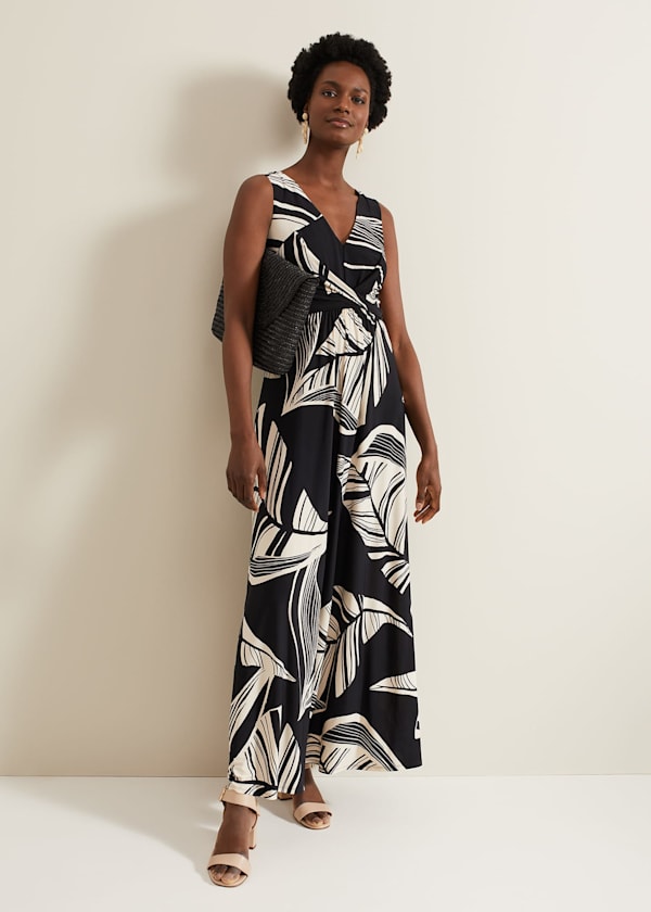 Artemis Abstract Maxi Dress