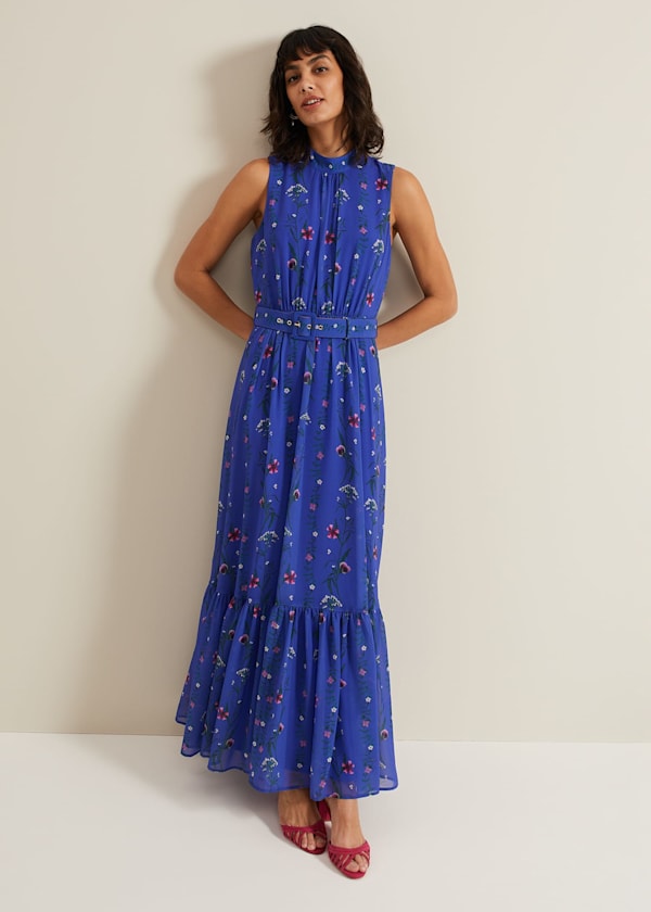 Sofia Print Maxi Dress