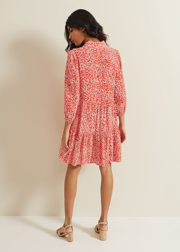 Carrie Abstract Swing Dress