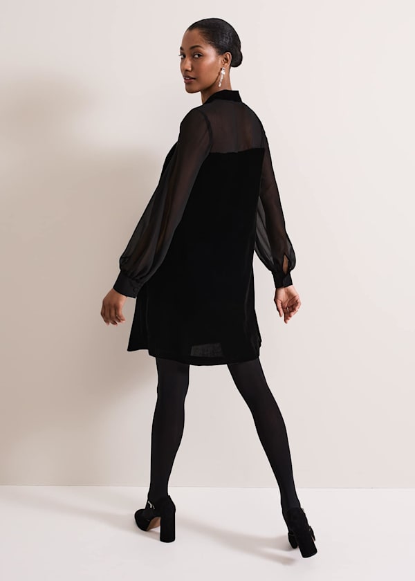 Black Velvet Dress