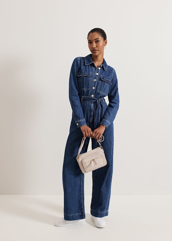 Avalon Denim Utility Jumpsuit