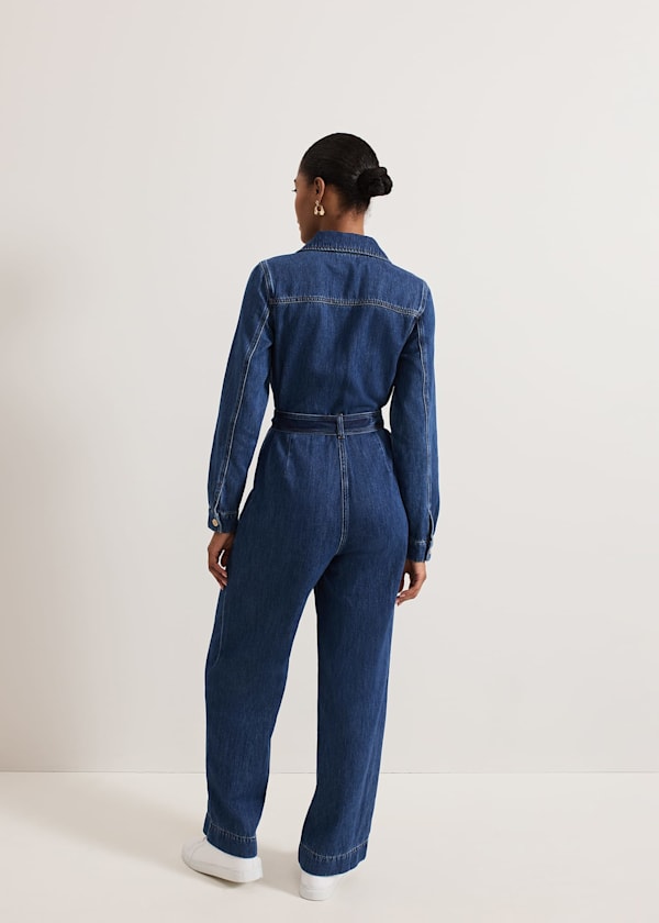 Avalon Denim Utility Jumpsuit