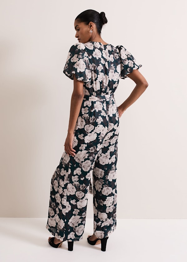 Myron Floral Wide Leg Jumpsuit
