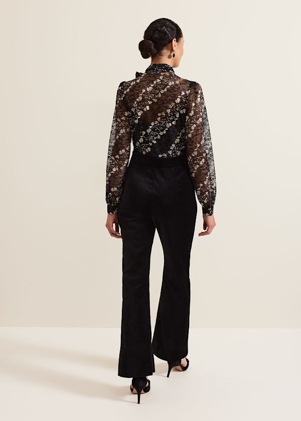Morilla Lace Top Jumpsuit