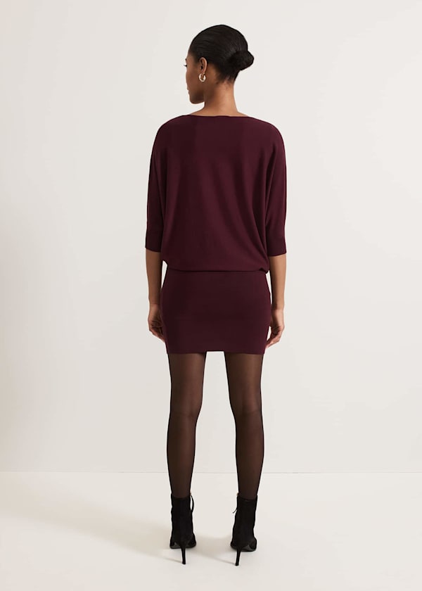 Becca Batwing Knitted Dress