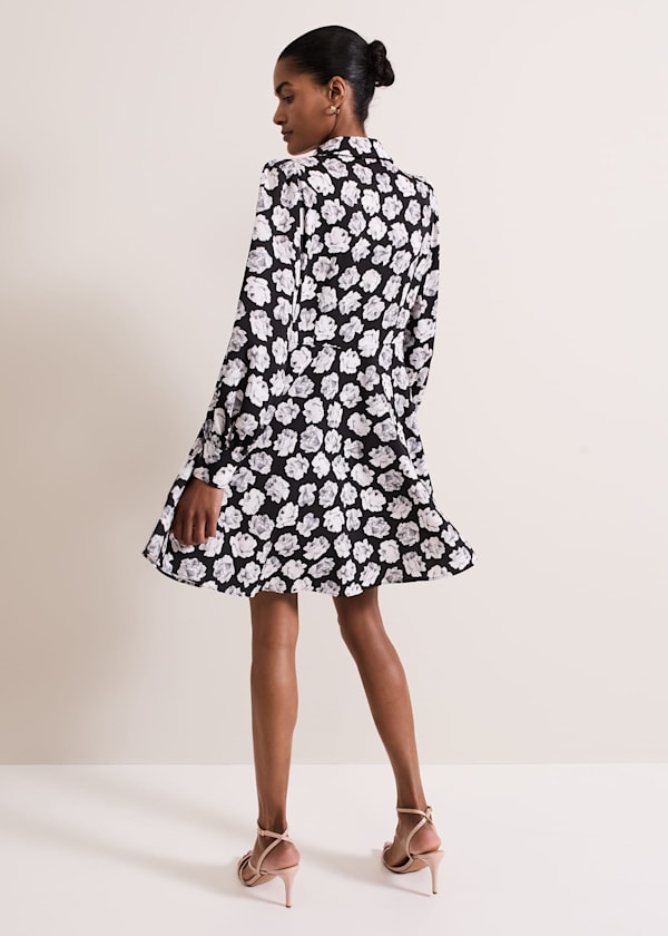 Selika Floral Swing Mini Dress