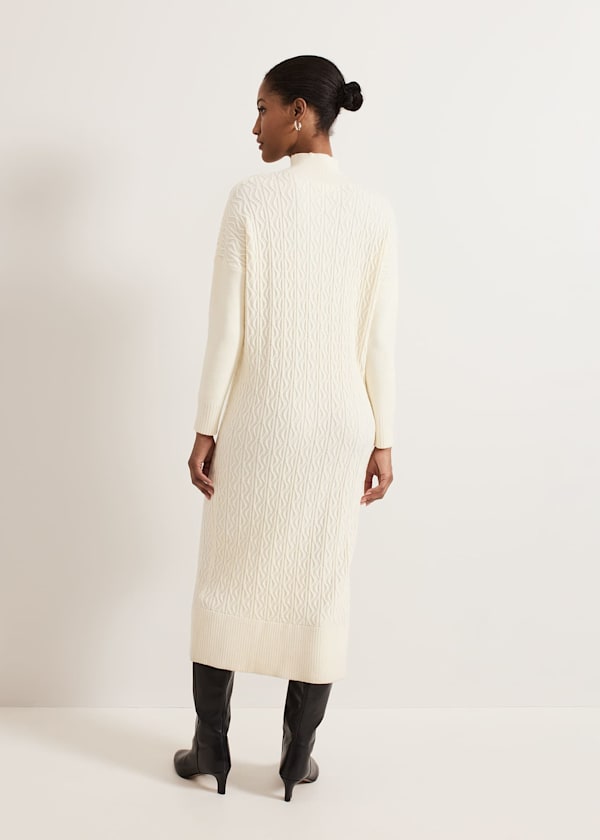 Cadie Cable Knit Dress