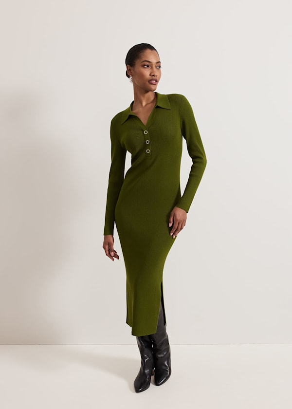 Lucy Knit Column Dress