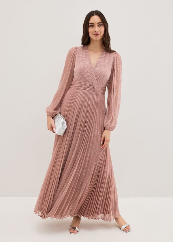 Harper Pale Pink Pink Maxi Dress