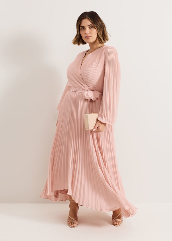 Isadora Pale Pink Maxi Dress