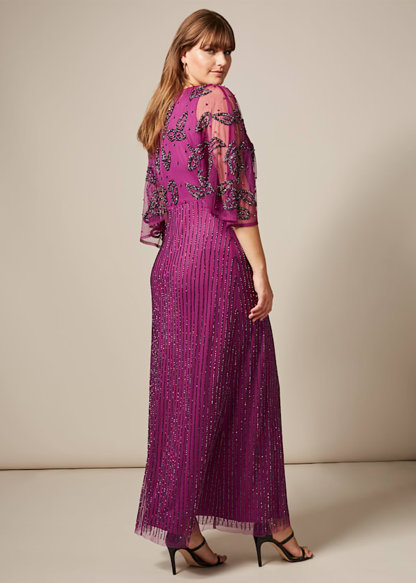 Selene Beaded Maxi Dress