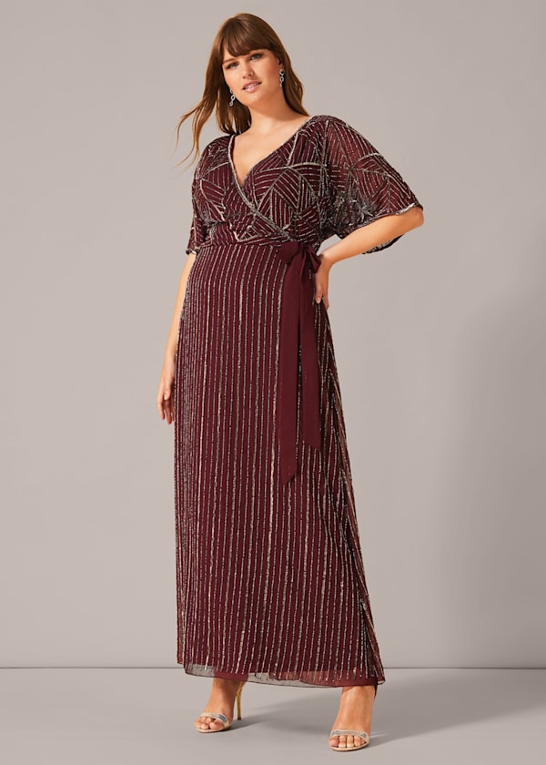 Electra Beaded Maxi Dress