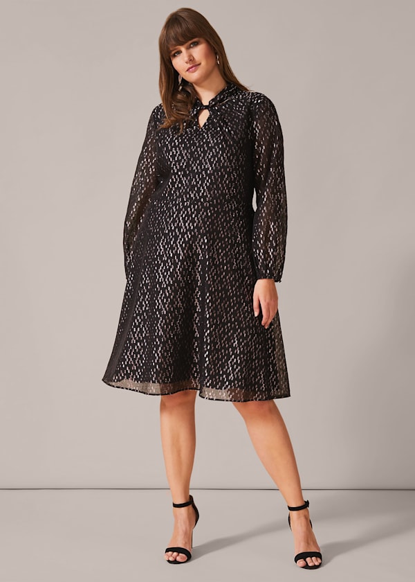 Bonnie Sparkle Jacquard Dress