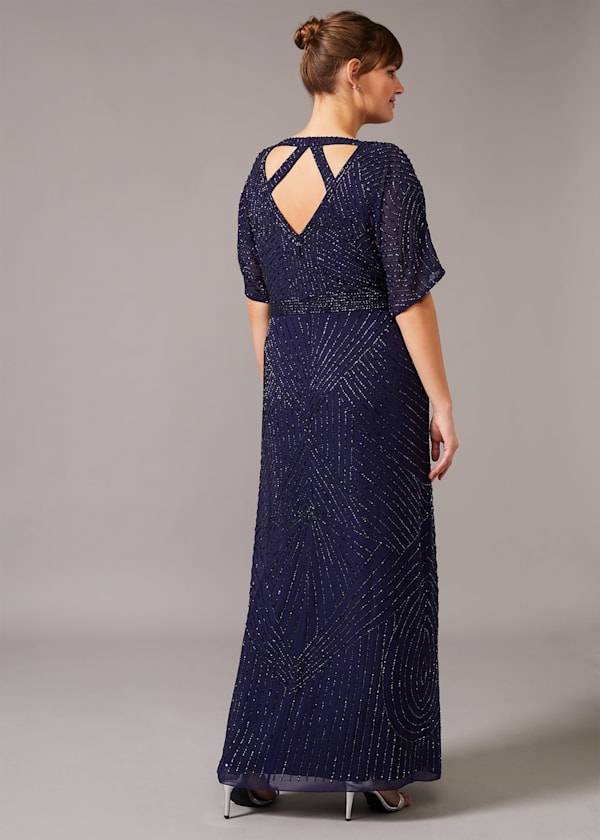 Donnatella Beaded Maxi Dress
