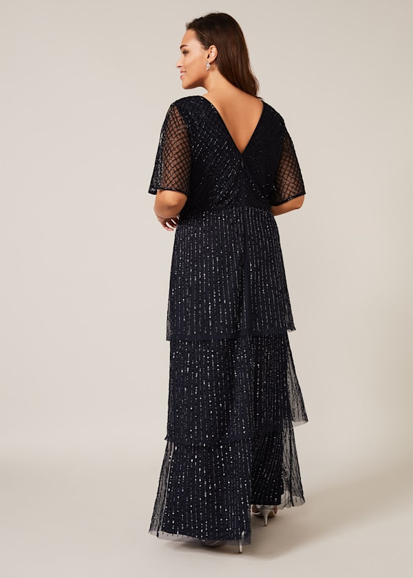 Sascha Beaded Maxi Dress