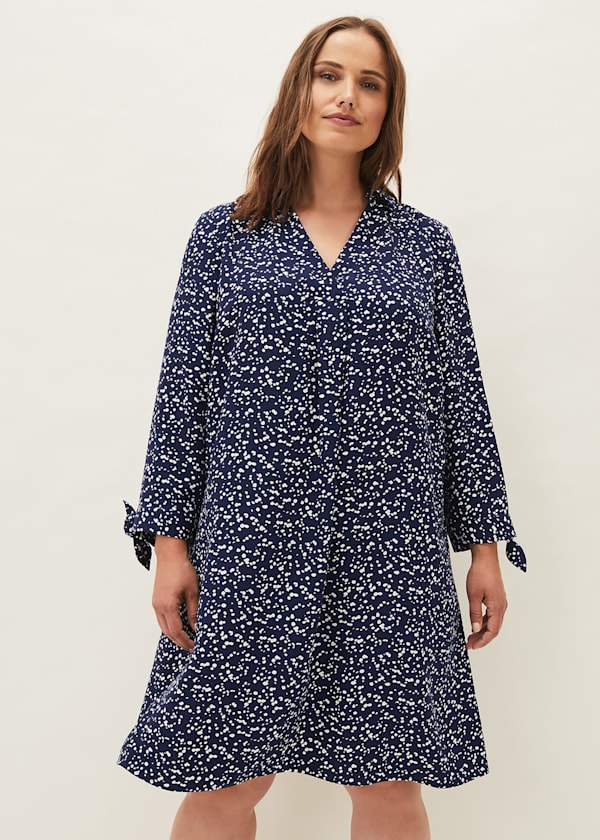 Abigail Spot Swing Dress