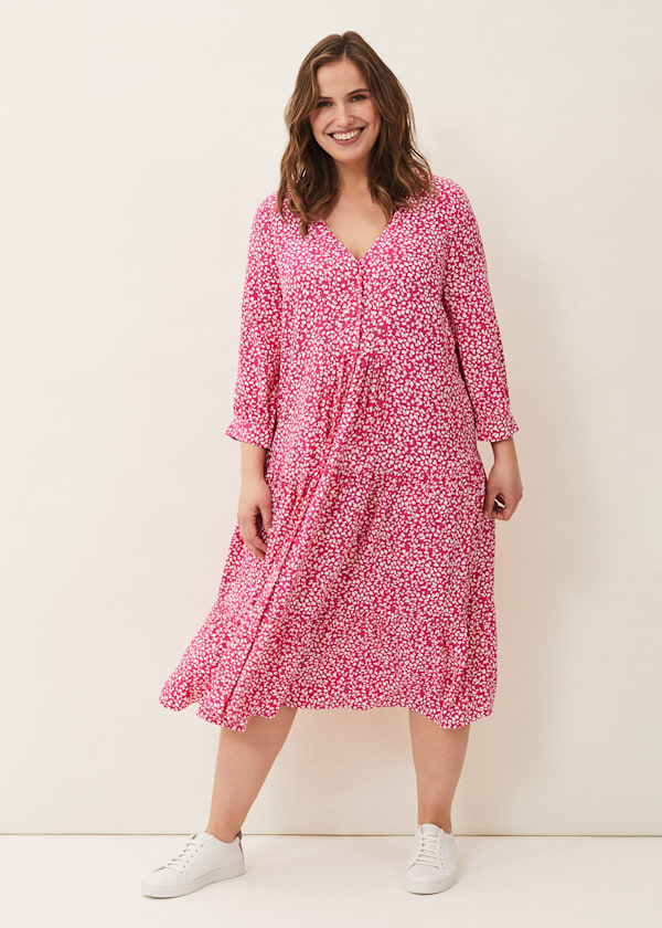 Sadie Printed Swing Dress