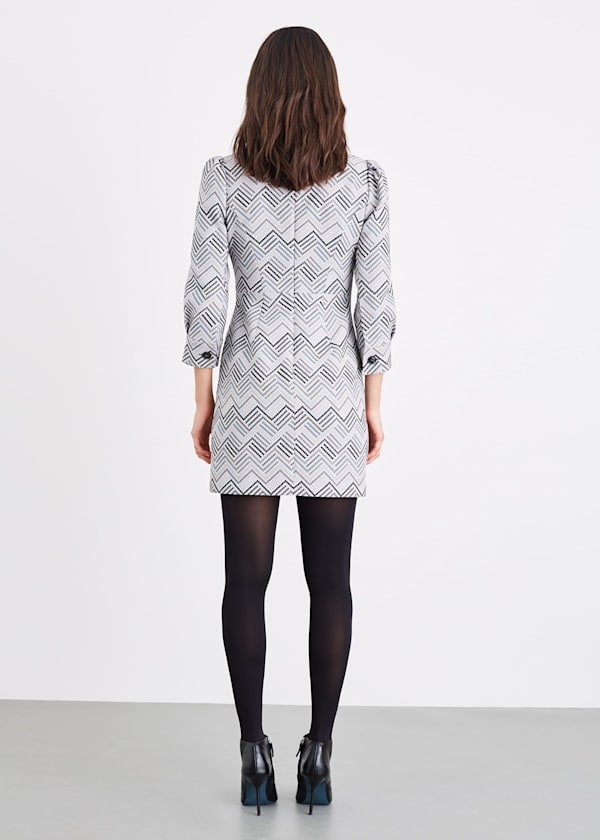 Vesta Button Dress