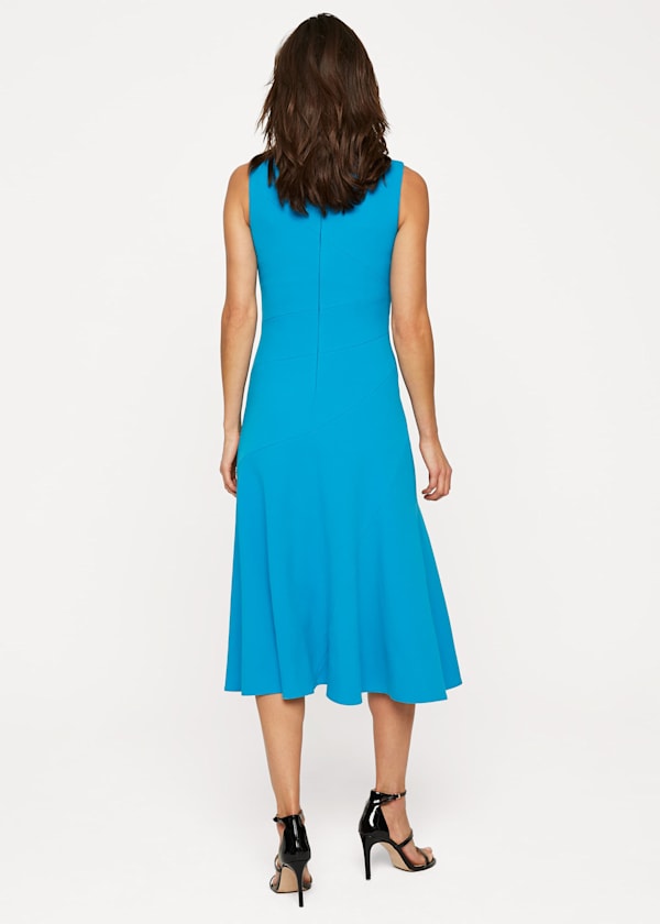 Latasha Seamed Midi Dress