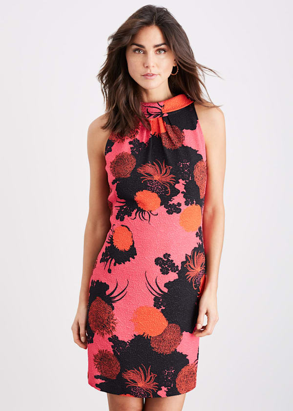 Annora Floral Fitted Dress