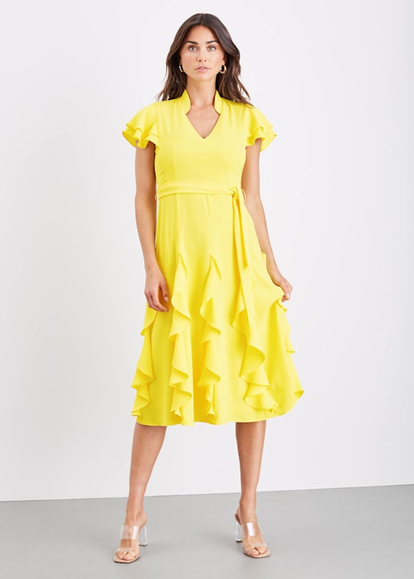 Cemile Frill Dress