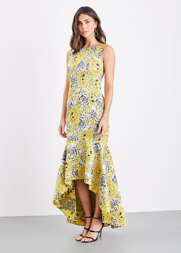 Leela Jacquard Maxi Dress