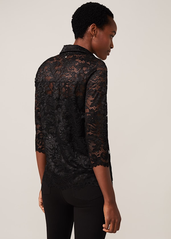 Gabby Lace Blouse