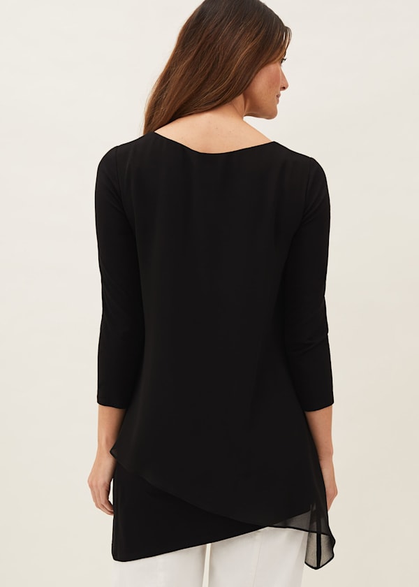 Mika Ruched Longline Top