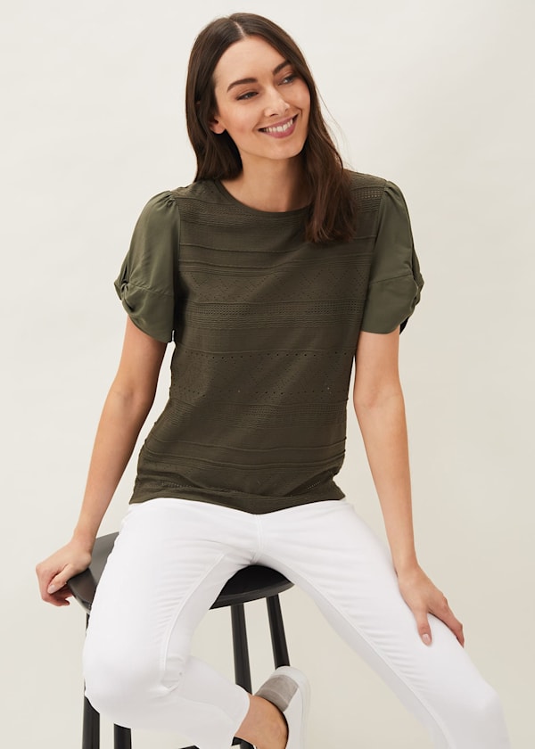 Bylee Textured Top