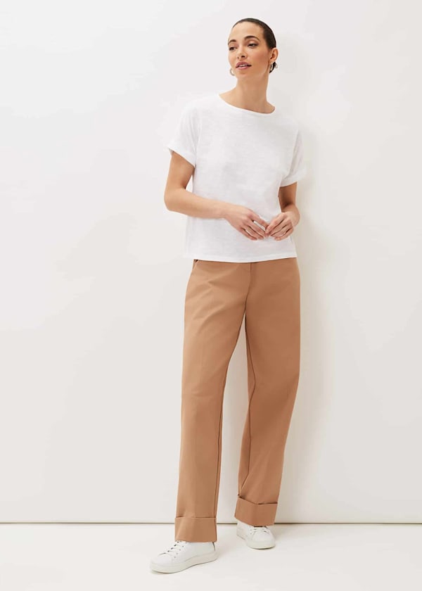 Elspeth Round Neck Top