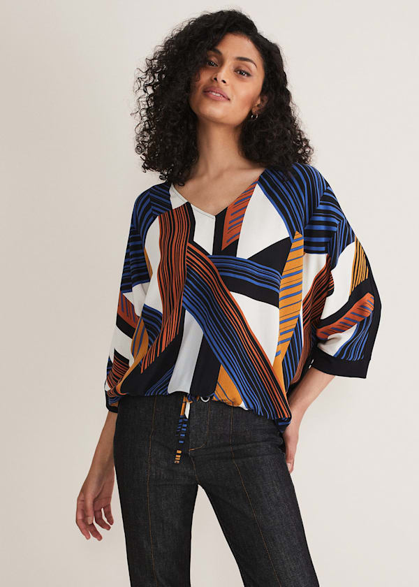 Tzara V Neck Top