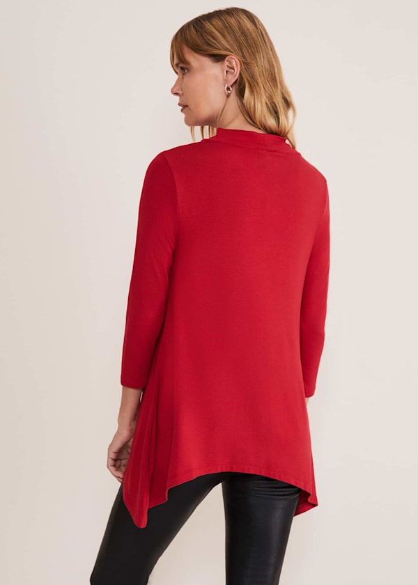 Chrissie Cowl Swing Top