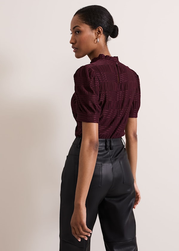 Samiha Textured Top