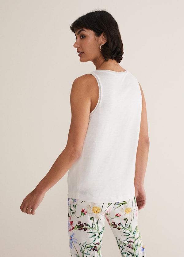 Bellamy Satin Sleeveless Top