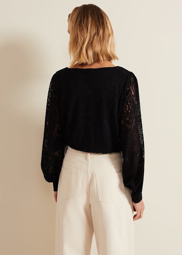 Azarliah Snake Burnout Top
