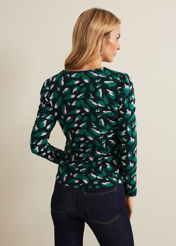 Sindy Animal Print Top