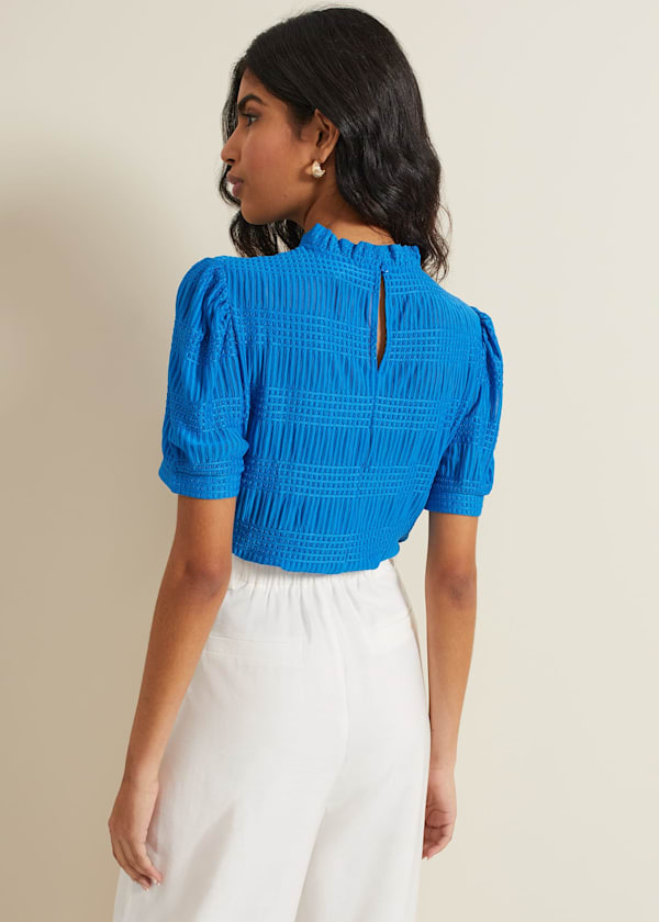 Samiha Textured Top