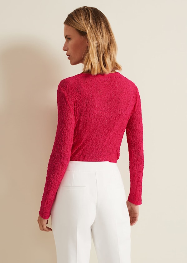 Lainey Pink Lace Top