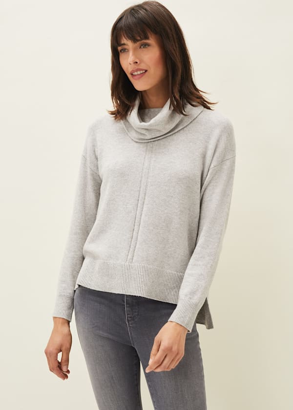 Abella Cowl Neck Jumper