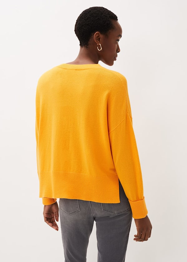 Yazin Boxy Knit Jumper