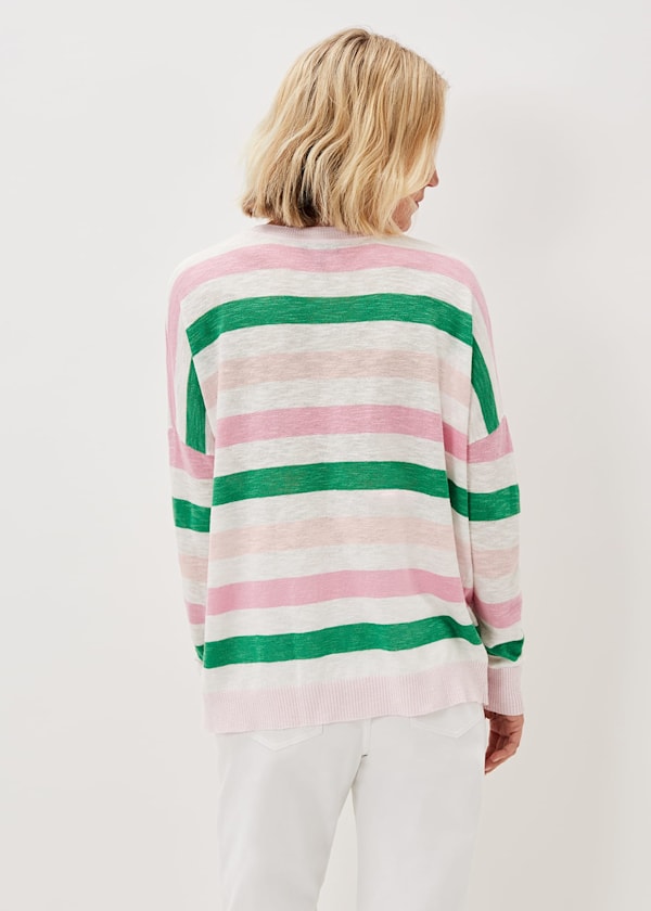 Lyra Stripe Linen Knit