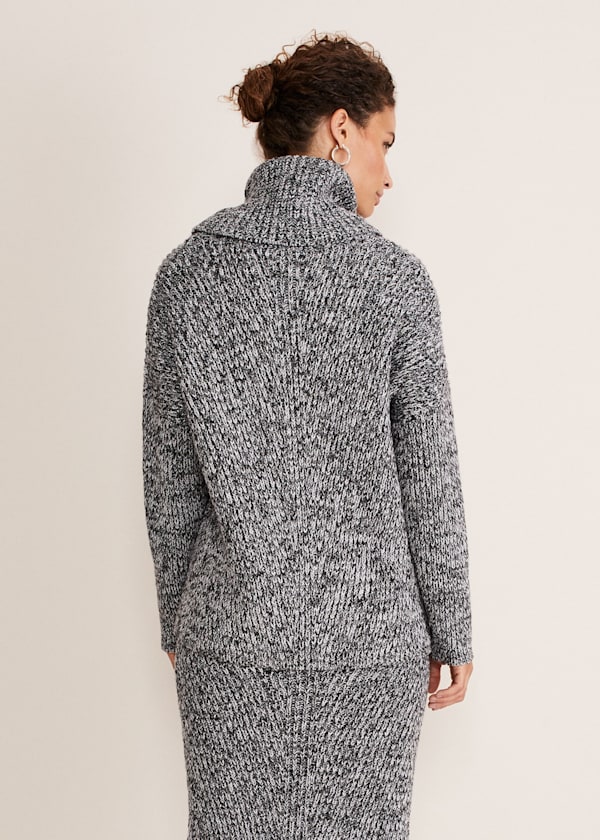 Marina Flecked Chunky Coord Knit