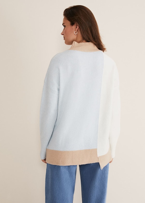 Mariella Cosy Asymmetric Jumper