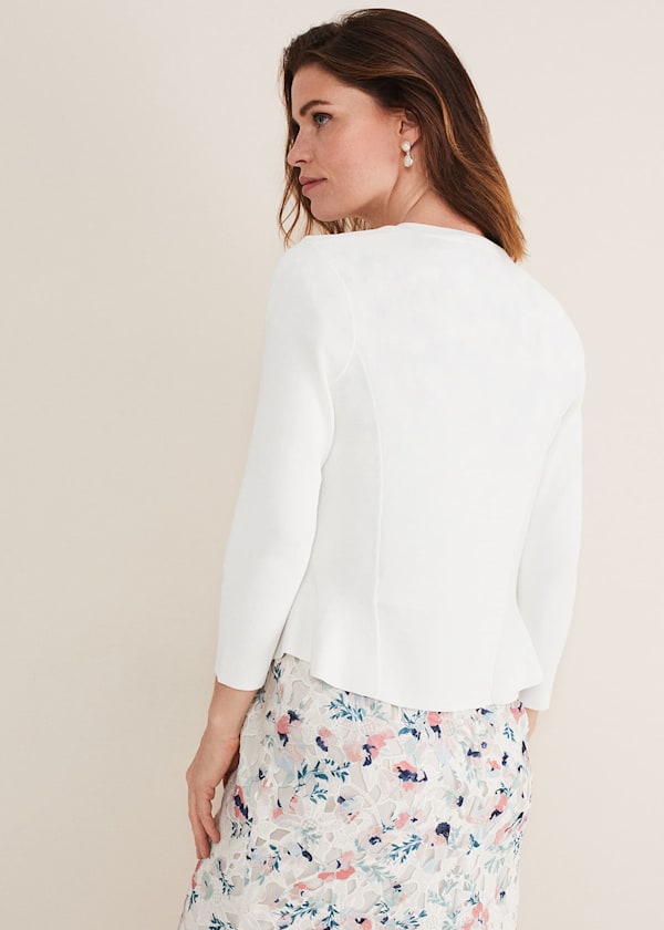 Salma Flare Hem Knitted Jacket