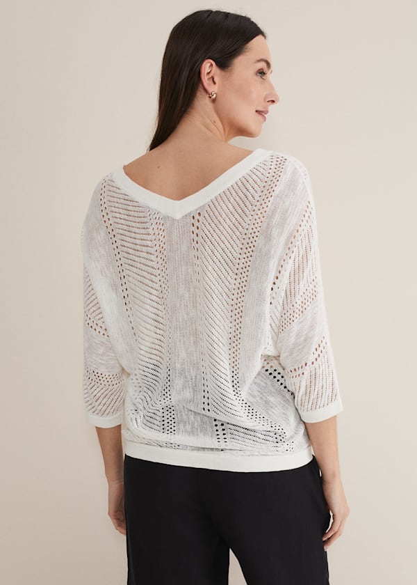Vera Pointelle Stitch Jumper