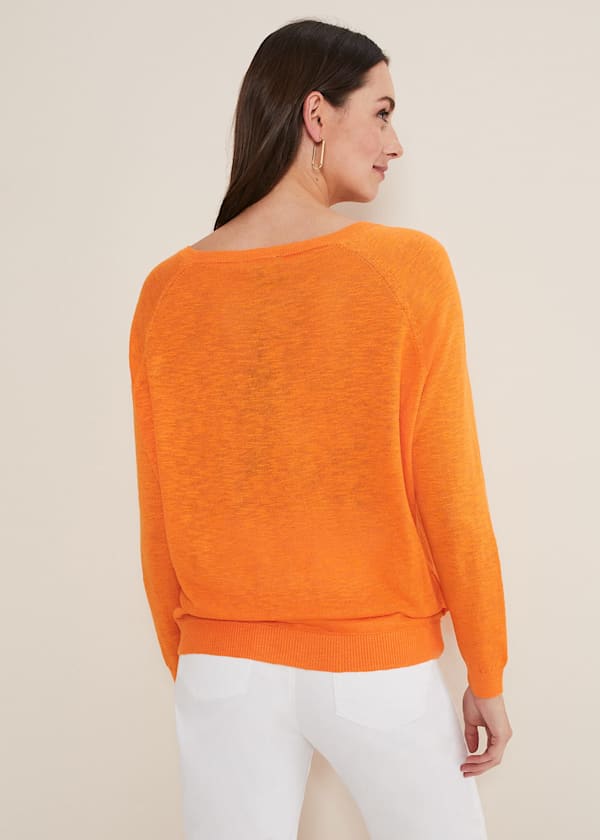 Melina Wrap Hem Knit