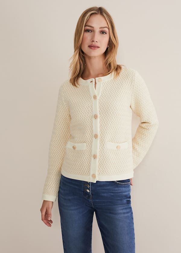 Cove Ribbed Cropped Jacket