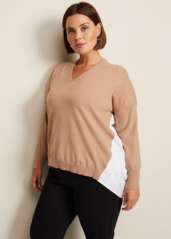 Kienna Fine Knit Shirt Jumper